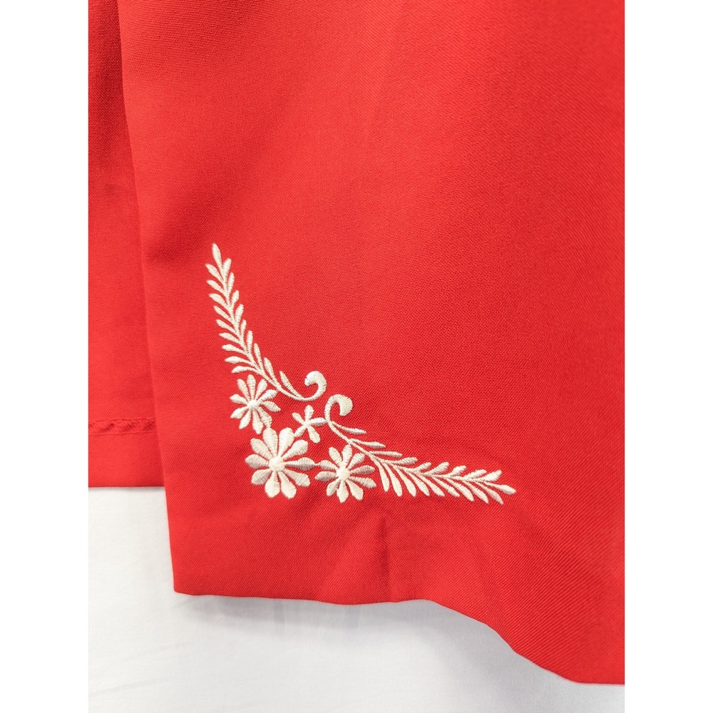 BFA Classics Red Embroidered Jacket‎ Piece Women's Size 10P - Picture 9 of 10